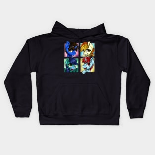 Crazy 4 shirt Kids Hoodie